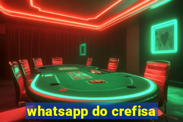 whatsapp do crefisa